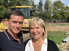 Aanleg kunstgrasveld Marke