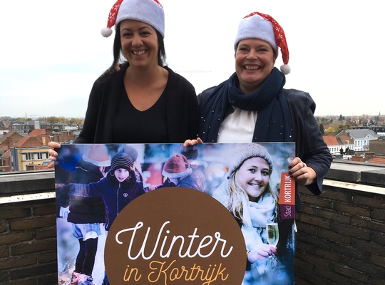 Affiche Winter in Kortrijk 2017 Affiche Winter in Kortrijk 2017